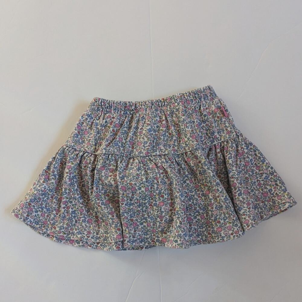 Jojo Maman Bebe Skort Girls Sz 18-24m Floral Ditsy Girly